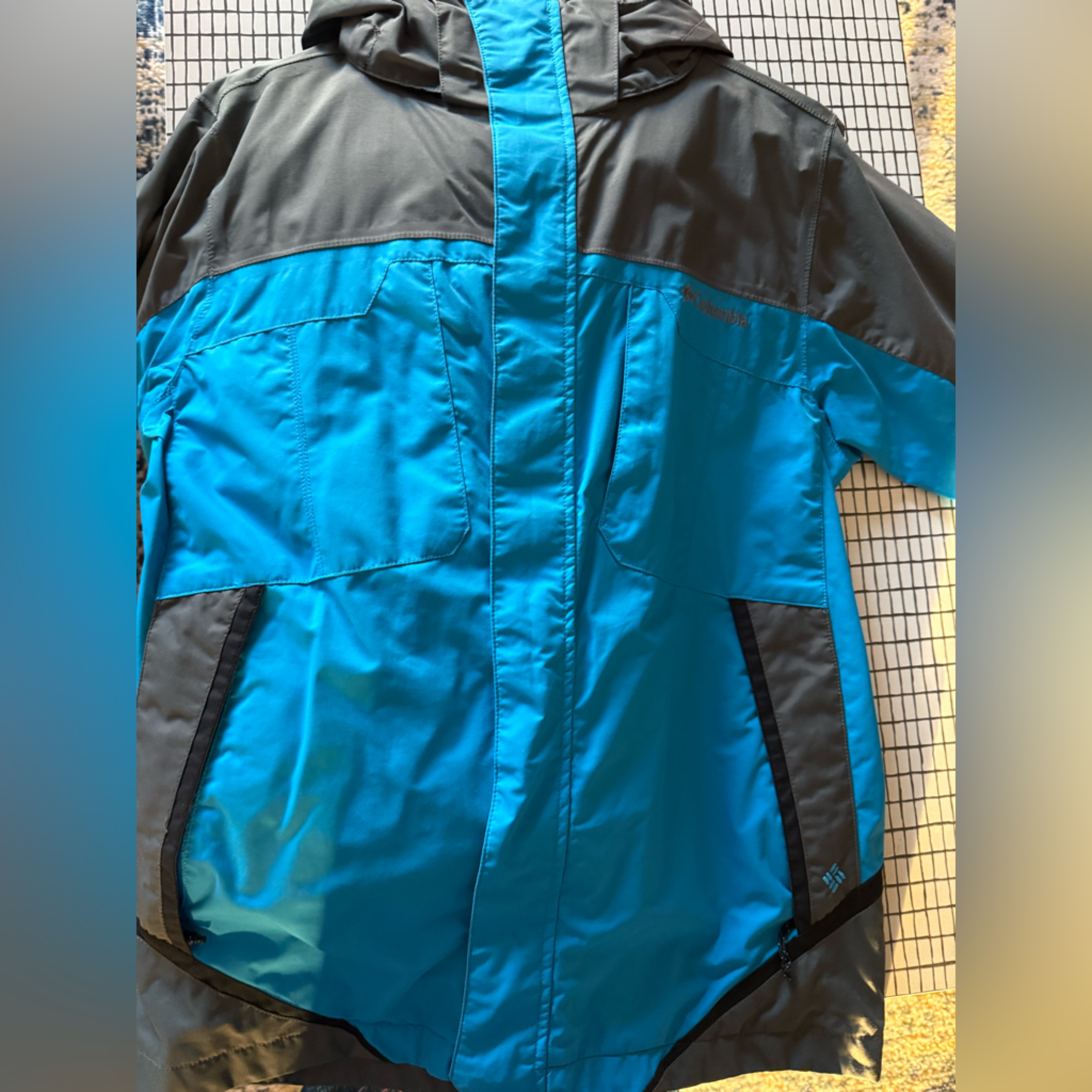 Columbia Kids Skii Set Jacket Pants And Gloves And Googles All In 1